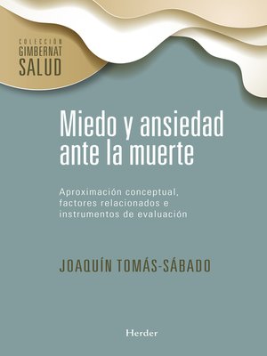 cover image of Miedo y ansiedad ante la muerte